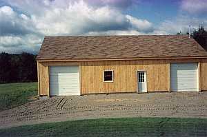 New garage and workshop 